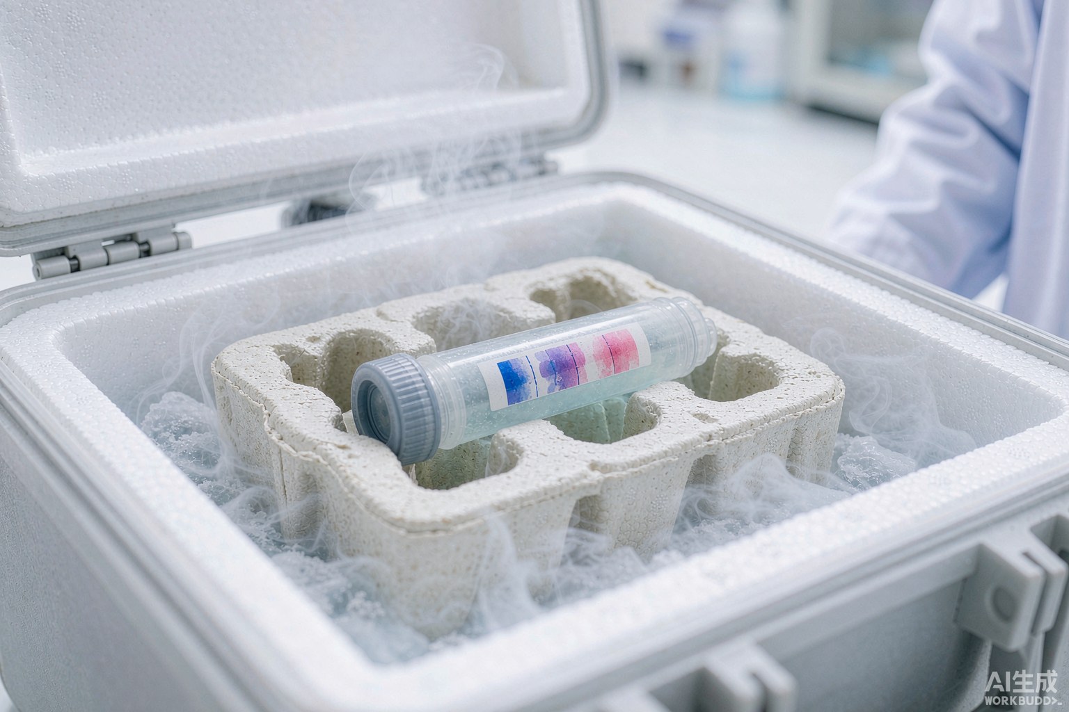 实验室 TTI 时间温度指示标签：生物样本与试剂储运监控落地