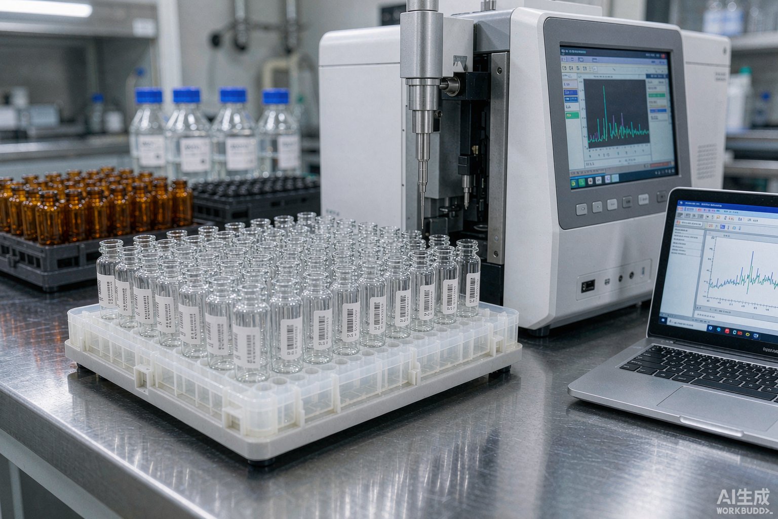 实验室样品瓶与进样瓶标签选型：耐溶剂与小瓶径标识方案