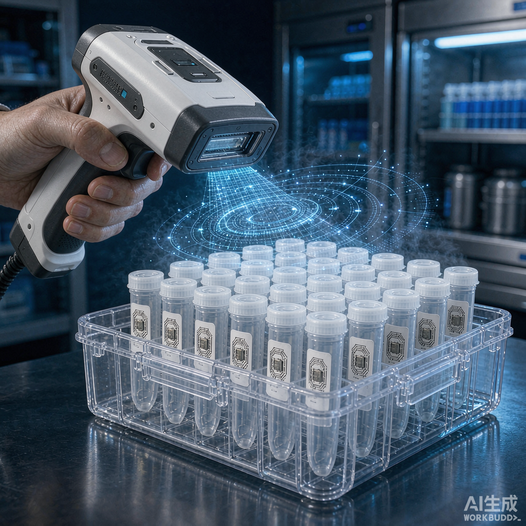 RFID低温标签在生物样本库的应用方案:-196℃液氮环境下超高频冻存管与微孔板标签选型——博锐迪BRD